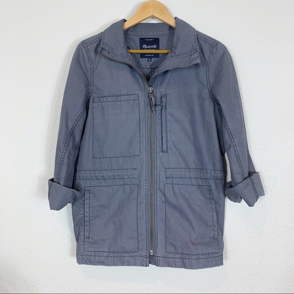 Madewell Cargo Jacket size Large - Picture 4 of 16
